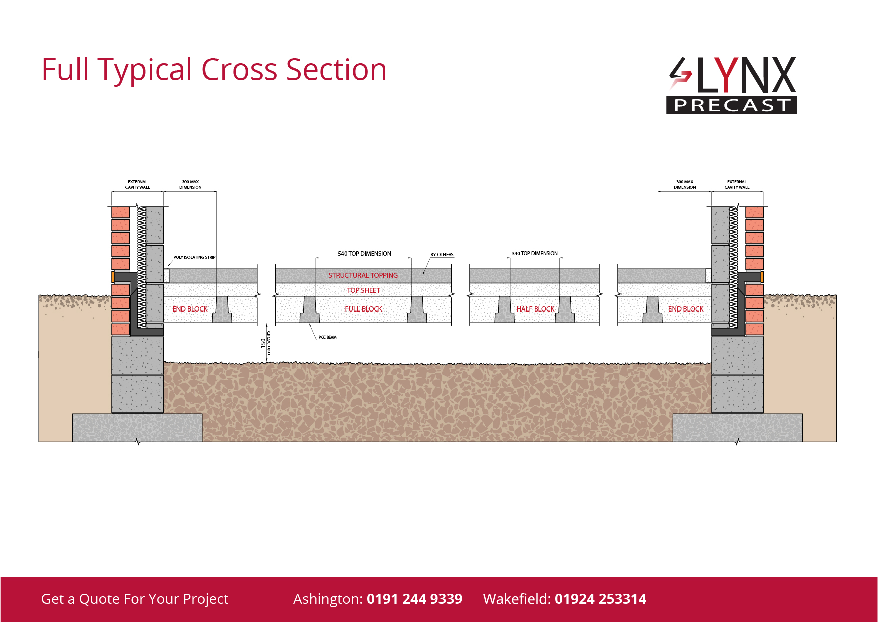 Warmfloor insulated flooring Lynx Precast